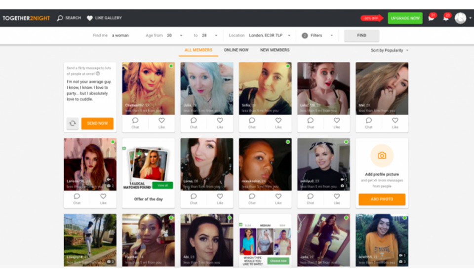 ¿Cómo funciona Together2Night?