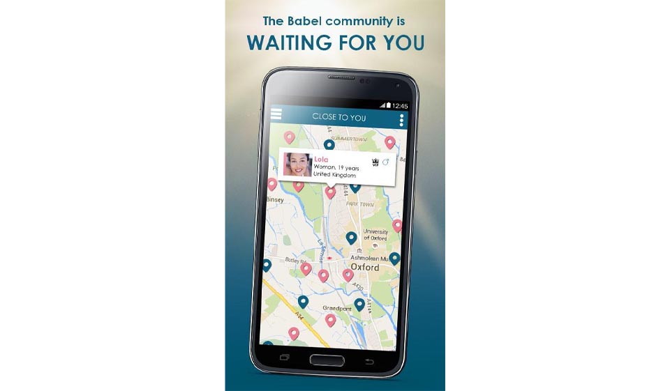 Aplicación móvil de Babel