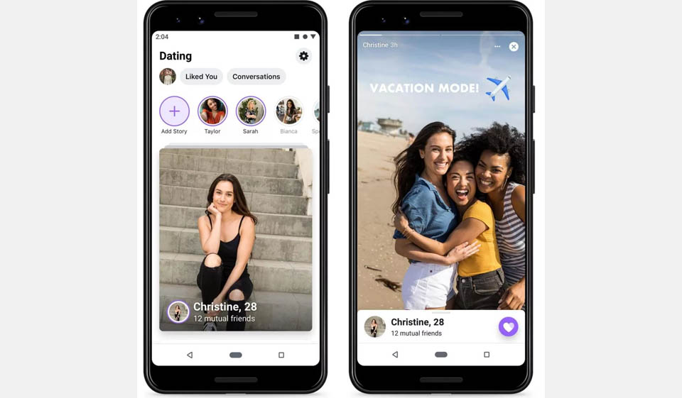 Coincidencia y chat de Facebook
