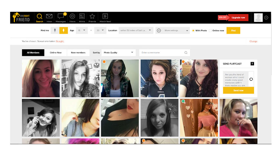 Seguridad y protección de OneNightFriend