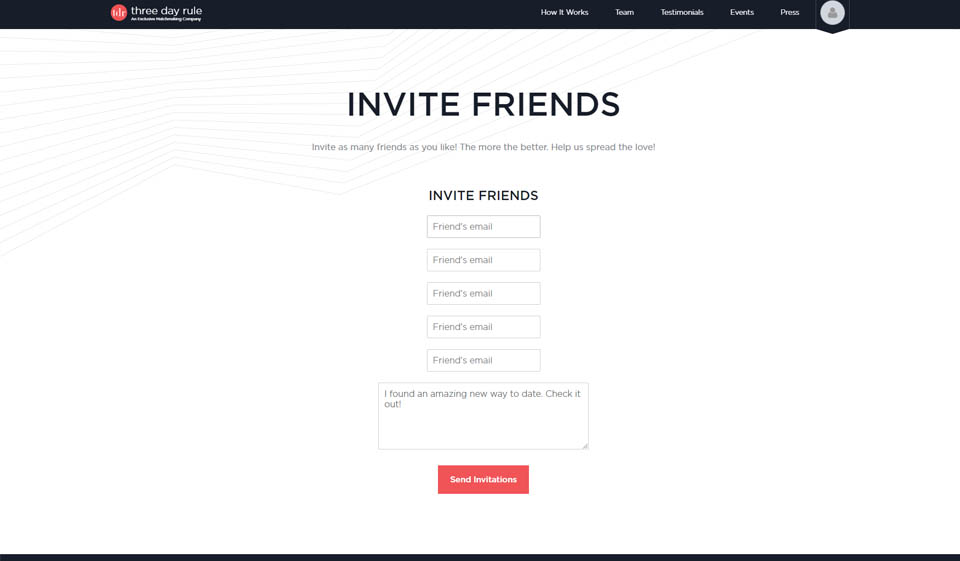 Facilidad de uso de la regla de tres días