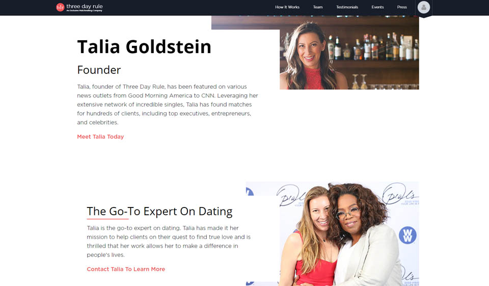 Proceso de registro de la regla de tres días