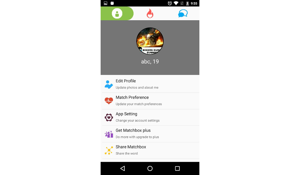Diseño y usabilidad del sitio web MatchBox
