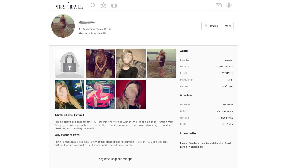 Opciones de suscripción de Miss Travel