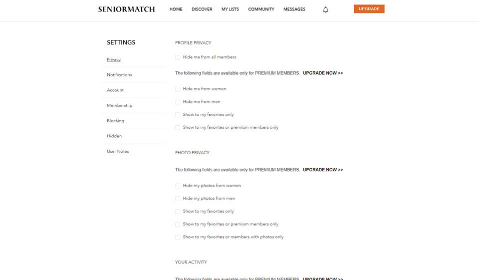 ¿Cómo funciona Senior Match?