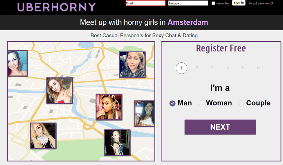 Los algoritmos de chat y emparejamiento en Uberhorny