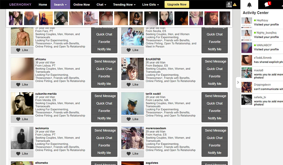 ¿Cuáles son algunas de las características esenciales de Uberhorny?