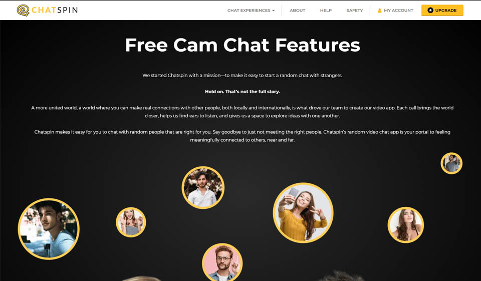 Facilidad de uso de Chatspin
