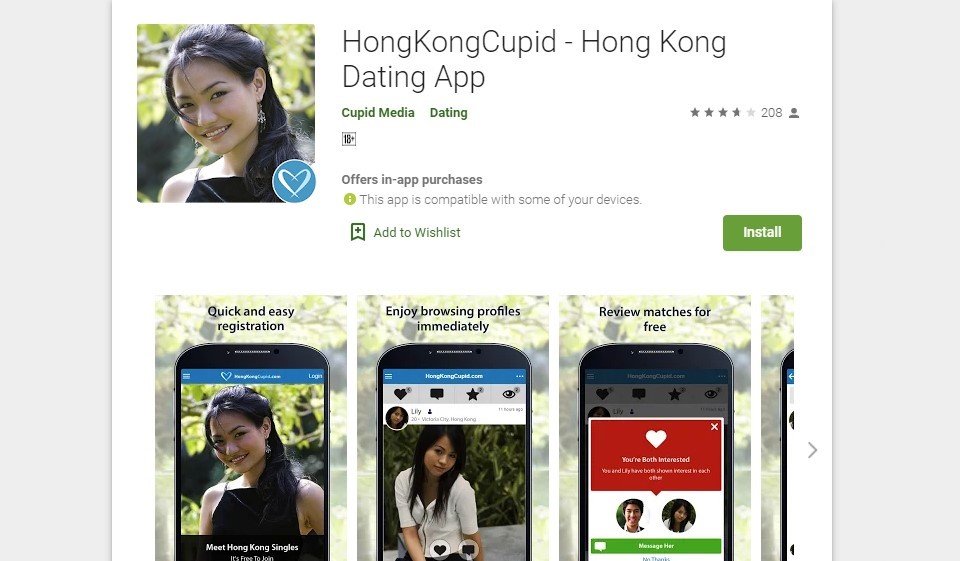Revisión de HongKongCupid: ¿fiar o estafa?
