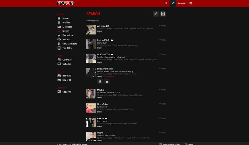 Proceso de comunicación y conexión de reconocimiento