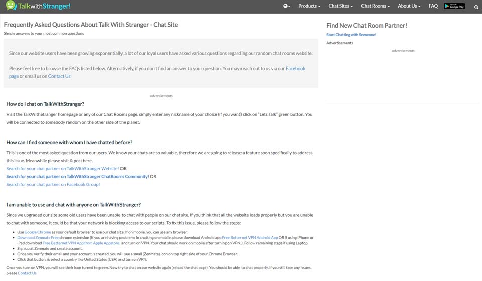 Alternativas y competidores de TalkWithStranger