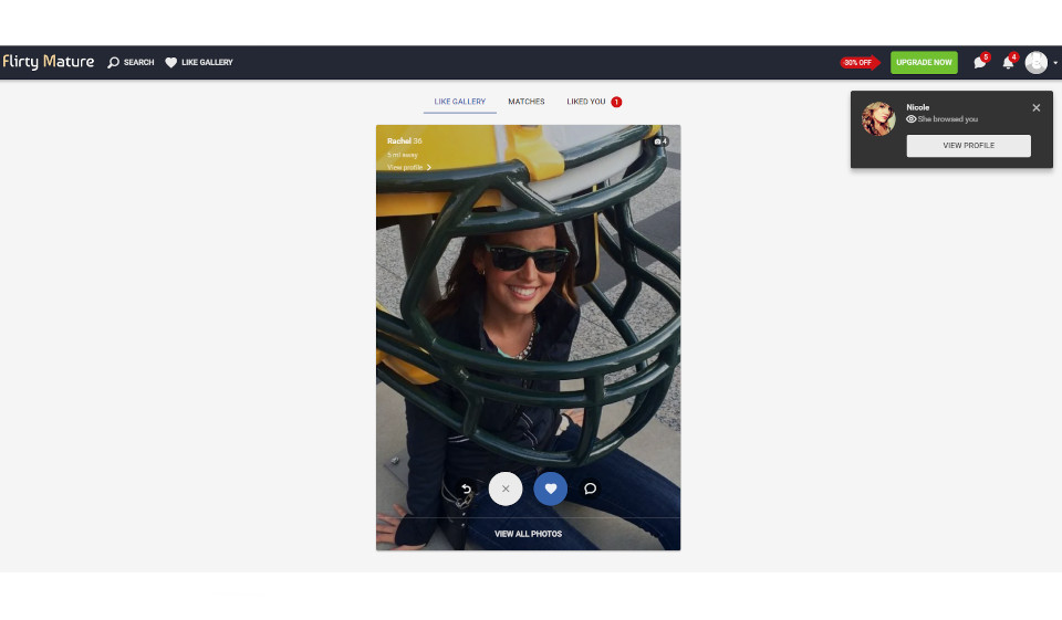 ¿Cómo funciona FlirtyMature?