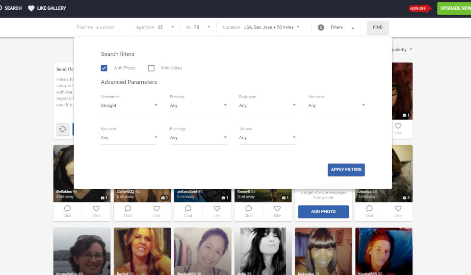 ¿Cómo funciona FlirtyMature?